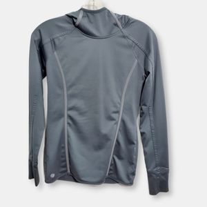 Athleta Grey Hurdle Hoodie Pullover Size XXS